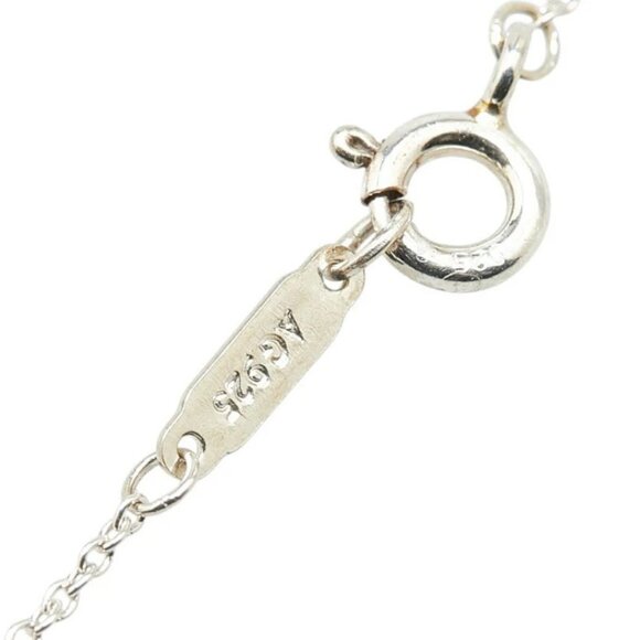 Tiffany & Co. 1837 Lock Padlock Necklace 16" Silver 925 Auth #2143 - Picture 6 of 7